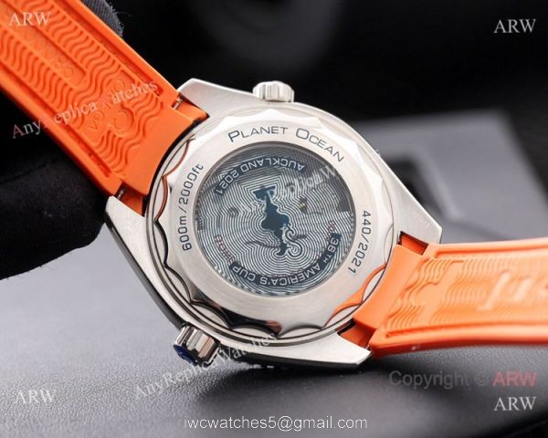 New Copy Omega Planet Ocean 600M Americas Cup Watches Blue Dial New Copy Omega Planet Ocean 600M Americas Cup Watches Blue Dial