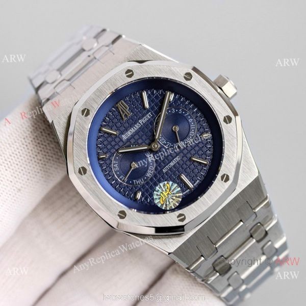 Swiss Model Audemars Piguet Royal Oak Moon Phase Watch 41mm Solid Black Swiss Model Audemars Piguet Royal Oak Moon Phase Watch 41mm Solid Black