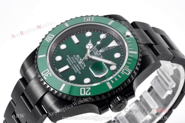 IPK Factory Rolex Blaken Submariner Hulk Watch Swiss 2824 Movement IPK Factory Rolex Blaken Submariner Hulk Watch Swiss 2824 Movement