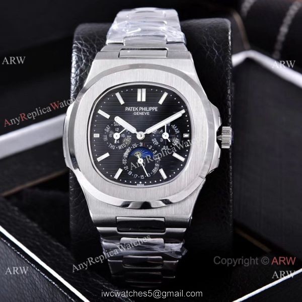 Knockoff Patek Philippe Nautilus Moon Phase 40mm Watches Stainless Steel Brown Dial Knockoff Patek Philippe Nautilus Moon Phase 40mm Watches Stainless Steel Brown Dial