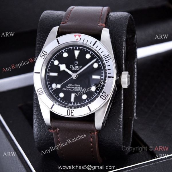 Clone Tudor Heritage Black Bay Automatic Watches Dark Red Bezel Silver Case Clone Tudor Heritage Black Bay Automatic Watches Dark Red Bezel Silver Case