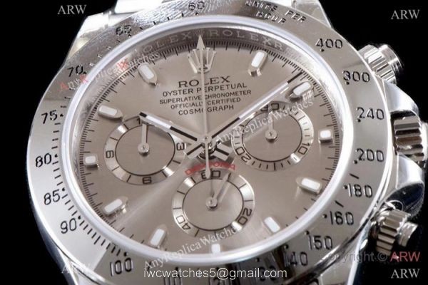 Best 1:1 Rolex Daytona JH Factory Swiss 4130 Chronograph Watch Copy Gray Face Best 1:1 Rolex Daytona JH Factory Swiss 4130 Chronograph Watch Copy Gray Face