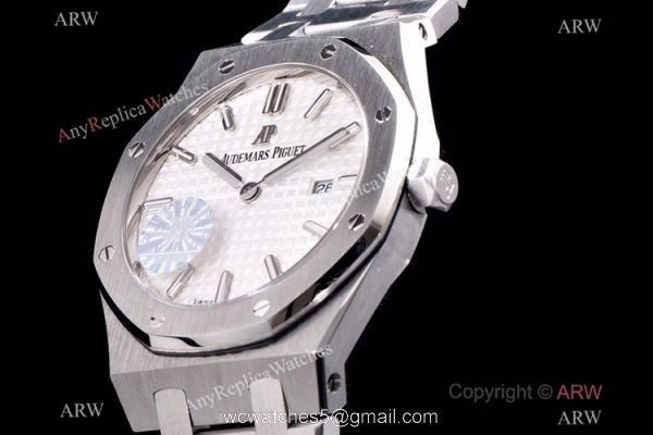 JF Audemars Piguet Lady Royal Oak 67650 Silver Dial Watch Swiss Quartz JF Audemars Piguet Lady Royal Oak 67650 Silver Dial Watch Swiss Quartz