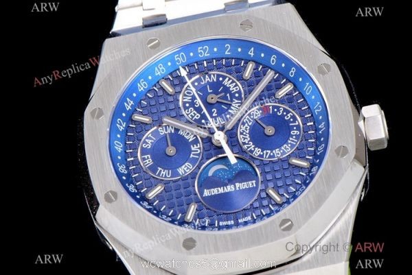 BF Factory Audemars Piguet Perpetual Calendar Watch Blue Dial AAA Replica BF Factory Audemars Piguet Perpetual Calendar Watch Blue Dial AAA Replica