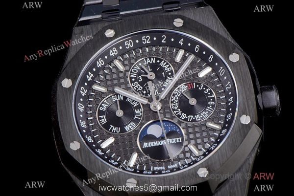 BF Factory Copy Audemars Piguet Perpetual Calendar Cal.5134 Watch Solid Black Case BF Factory Copy Audemars Piguet Perpetual Calendar Cal.5134 Watch Solid Black Case