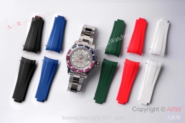 (ROF) 1:1 Best Replica Rolex Yacht-Master Rainbow 40mmWatch Custom Edition (ROF) 1:1 Best Replica Rolex Yacht-Master Rainbow 40mmWatch Custom Edition