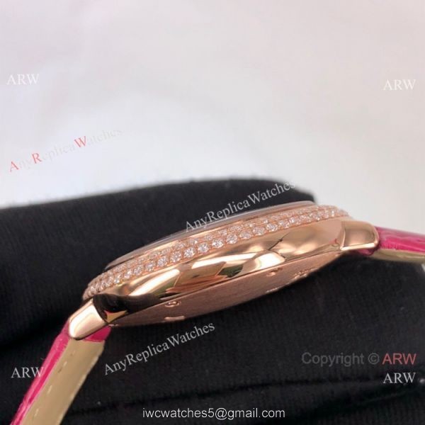 Cartier Ballon Bleu 33mm Lady Rose Gold Diamond Watch Swiss Grade 1 Cartier Ballon Bleu 33mm Lady Rose Gold Diamond Watch Swiss Grade 1
