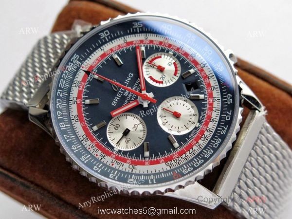 Swiss Grade 1A Breitling Navitimer Pan Am Edition Watch Replica 7750 Movement Blue Dial Swiss Grade 1A Breitling Navitimer Pan Am Edition Watch Replica 7750 Movement Blue Dial