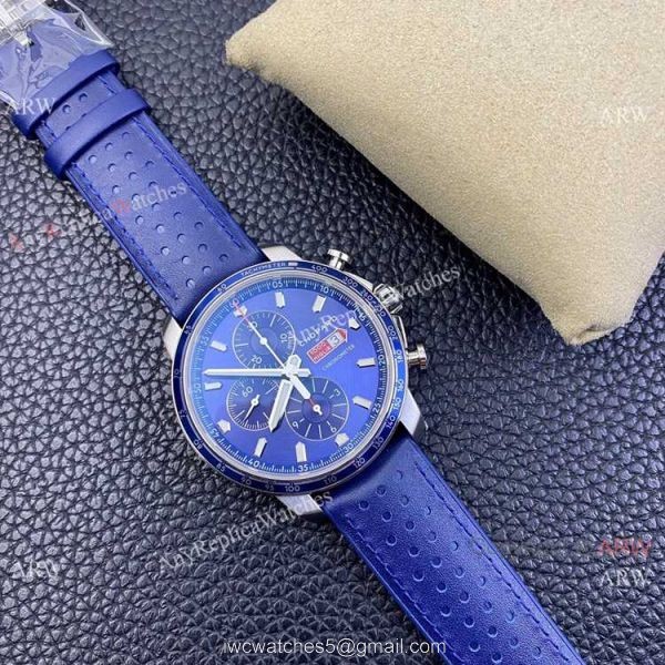 Swiss Grade Chopard Mille Miglia GTS Azzurro Chrono Watch Blue Dial Swiss Grade Chopard Mille Miglia GTS Azzurro Chrono Watch Blue Dial