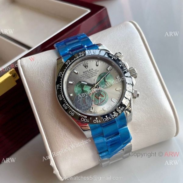 AAA Quality Replica Rolex Daytona Black Ceramic Green Subdials AAA Quality Replica Rolex Daytona Black Ceramic Green Subdials