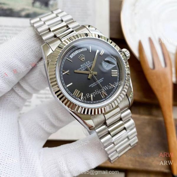 Copy Rolex Presidential Day Date Watches Ice Blue Dial 40mm Copy Rolex Presidential Day Date Watches Ice Blue Dial 40mm