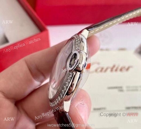 AAA Replica Ballon Bleu Cartier Couple Watch Diamond Bezel Automatic Movement AAA Replica Ballon Bleu Cartier Couple Watch Diamond Bezel Automatic Movement