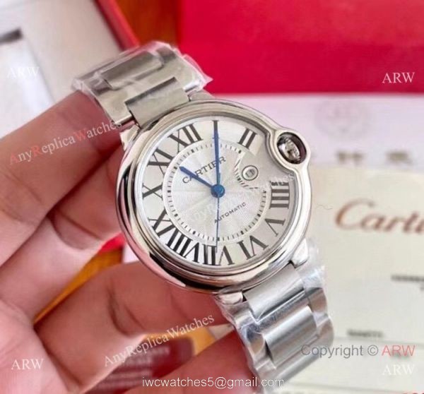 Clone Cartier Ballon Bleu Cartier Couple Watches Stainless Steel Bezel Automatic Clone Cartier Ballon Bleu Cartier Couple Watches Stainless Steel Bezel Automatic