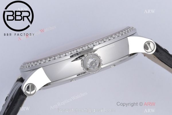 BBR Factory Cartier Rotonde De Tourbillon Full Diamond Watch 40mm BBR Factory Cartier Rotonde De Tourbillon Full Diamond Watch 40mm
