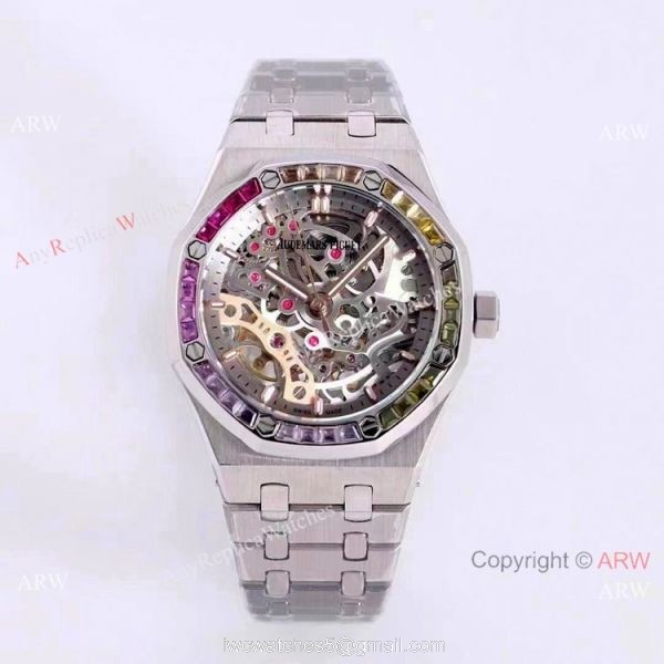 New Copy Audemars Piguet Royal Oak Skeleton Dial Watches Women 37mm New Copy Audemars Piguet Royal Oak Skeleton Dial Watches Women 37mm