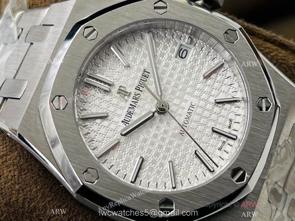 TWS factory V3 Version Swiss Audemars Piguet Royal Oak Cal.3120 Silver Dial Watch 37mm TWS factory V3 Version Swiss Audemars Piguet Royal Oak Cal.3120 Silver Dial Watch 37mm