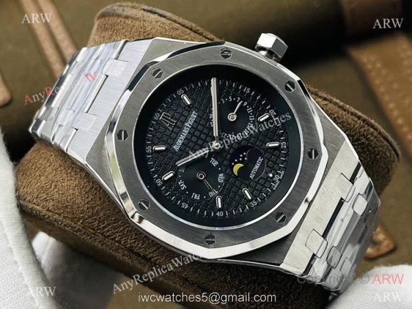 TW factory Swiss Copy Audemars Piguet Annual Calendar Moonphase Watch 41mm Panda Dial TW factory Swiss Copy Audemars Piguet Annual Calendar Moonphase Watch 41mm Panda Dial