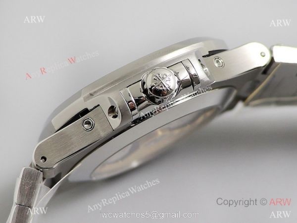 GR Factory Patek Philippe Nautilus Annual Calendar Moonphase Watch Black Dial GR Factory Patek Philippe Nautilus Annual Calendar Moonphase Watch Black Dial
