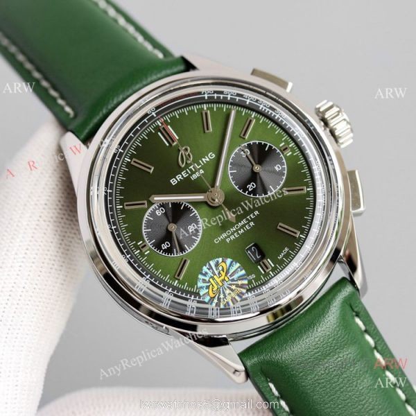 JH Factory Swiss Copy Breitling Premier B01 Asia7750 Chronograph Watches White Dial JH Factory Swiss Copy Breitling Premier B01 Asia7750 Chronograph Watches White Dial