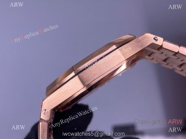 JF Factory Swiss Audemars Piguet 15410 Frosted Gold Blue Dial Watch 37mm Lady JF Factory Swiss Audemars Piguet 15410 Frosted Gold Blue Dial Watch 37mm Lady