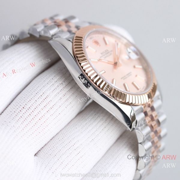 (TW) Swiss Copy Rolex Datejust II Seagull 2824-2 Watches 41mm Jubilee Two Tone Rose Gold (TW) Swiss Copy Rolex Datejust II Seagull 2824-2 Watches 41mm Jubilee Two Tone Rose Gold