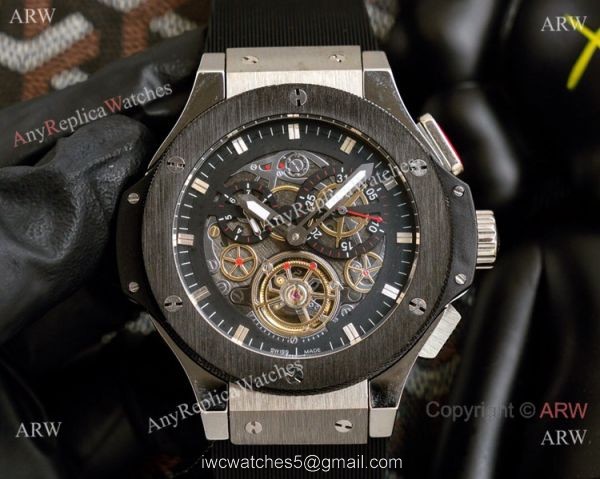 2021 Copy Hublot Big Bang Tourbillon 45mm Watches Stainless Steel 2021 Copy Hublot Big Bang Tourbillon 45mm Watches Stainless Steel