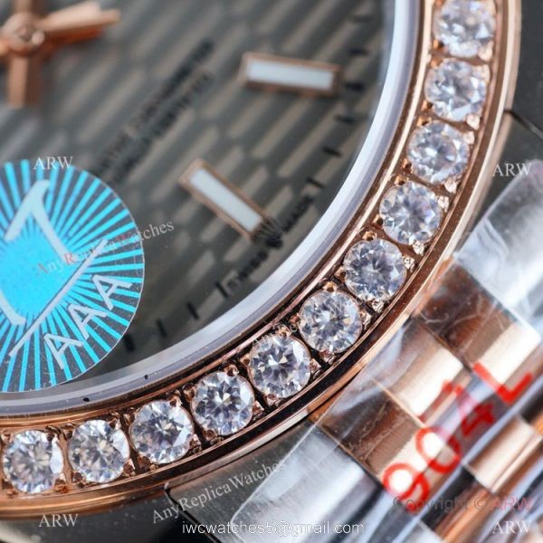 Swiss Quality Copy Rolex Datejust II 41 Grey Dial Diamond Bezel Jubilee Watch Swiss Quality Copy Rolex Datejust II 41 Grey Dial Diamond Bezel Jubilee Watch