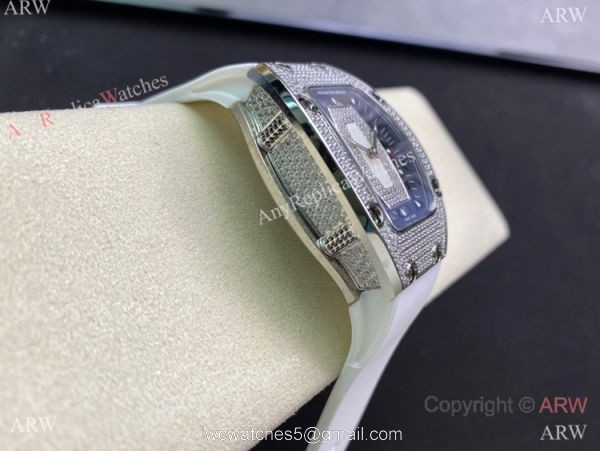Copy Richard Mille RM07 Lady 31mm Watch Iced Out Diamond Copy Richard Mille RM07 Lady 31mm Watch Iced Out Diamond