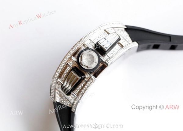 Diamond Richard Mille 011 Watch Automatic Richard Mille Watch Replica AAA Quality Diamond Richard Mille 011 Watch Automatic Richard Mille Watch Replica AAA Quality