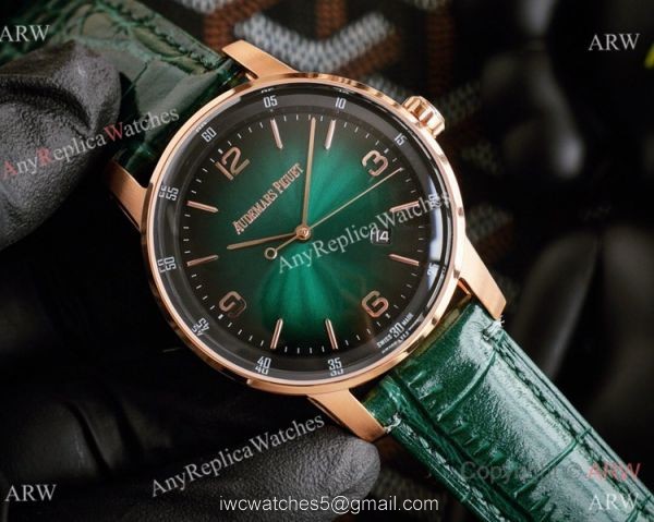 New Copy Audemars Piguet Code 11.59 Watches Green Gradient Dial Rose Gold New Copy Audemars Piguet Code 11.59 Watches Green Gradient Dial Rose Gold