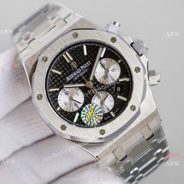 JH Audemars Piguet Royal Oak 7750 Chronograph Watch White Panda Dial 41mm JH Audemars Piguet Royal Oak 7750 Chronograph Watch White Panda Dial 41mm