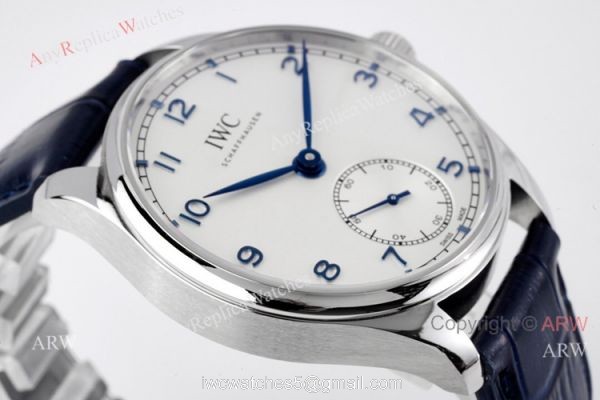 Best IWC Portugieser 40mm For Men White Face IWC Zf Factory Replica Watch Best IWC Portugieser 40mm For Men White Face IWC Zf Factory Replica Watch