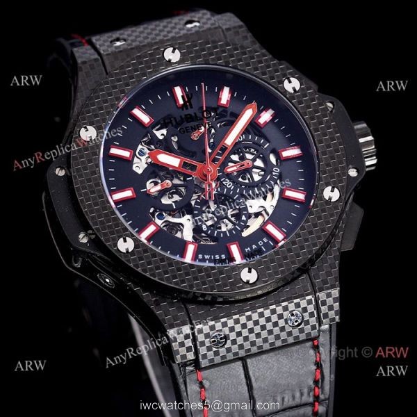 Hublot Big Bang Automatic Replica Watches Carbon Case 48mm Hublot Big Bang Automatic Replica Watches Carbon Case 48mm