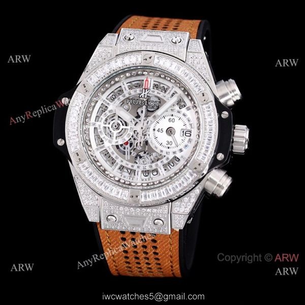 High Quality Copy Hublot Big Bang Iced Out Chronograph Watch Rose Gold High Quality Copy Hublot Big Bang Iced Out Chronograph Watch Rose Gold