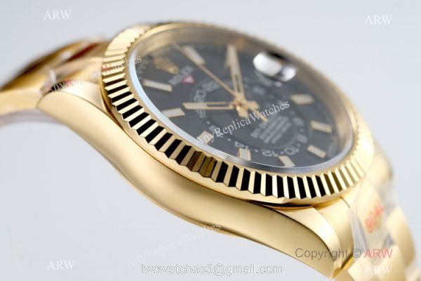 AI Factory Rolex SKY Dweller 42mm Yellow Gold Watch Rolex 1:1 Replica Watch AI Factory Rolex SKY Dweller 42mm Yellow Gold Watch Rolex 1:1 Replica Watch