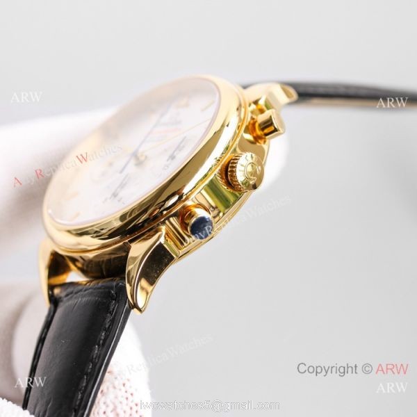 JH Swiss Copy Omega Speedmaster 7750 Chronograph Watch Yellow Gold JH Swiss Copy Omega Speedmaster 7750 Chronograph Watch Yellow Gold