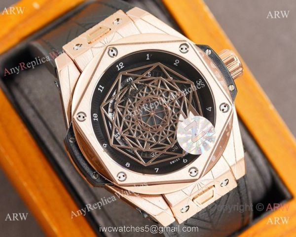 Z Factory Copy Hublot Big Bang Sang Bleu Watch Rose Gold Citizen Movement Z Factory Copy Hublot Big Bang Sang Bleu Watch Rose Gold Citizen Movement