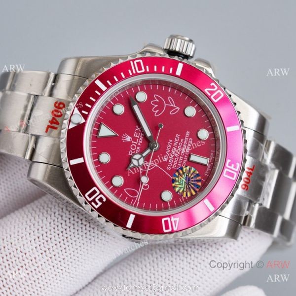 Swiss Grade Blaken Rolex Submariner Copy Watch Pig doodle Face 904L Steel Swiss Grade Blaken Rolex Submariner Copy Watch Pig doodle Face 904L Steel