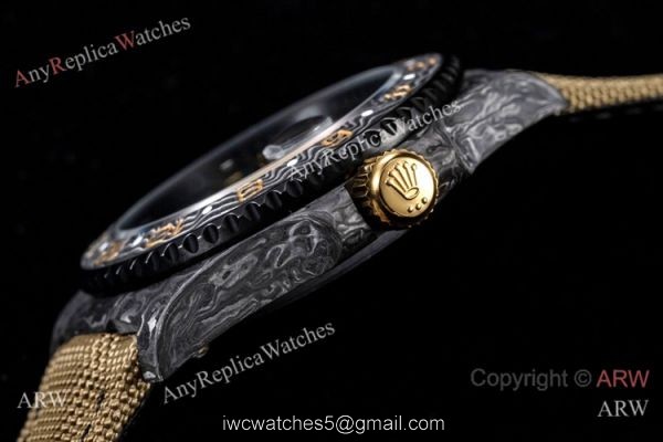 2021 JH Rolex DiW GMT-Master II Watch Forged Carbon Green Dial Custom Rolex Watch 2021 JH Rolex DiW GMT-Master II Watch Forged Carbon Green Dial Custom Rolex Watch