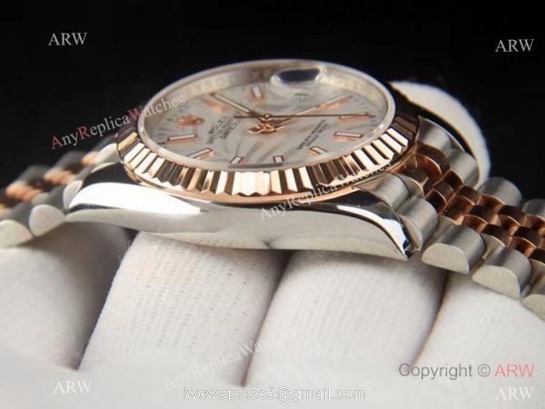 2021 Copy Rolex Datejust 2-Tone Rose Gold Jubilee new Weed Dial 2021 Copy Rolex Datejust 2-Tone Rose Gold Jubilee new Weed Dial