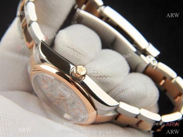 Rolex new Datejust 36 Palm dial Two Tone Rose Gold Oyster Bracelet Men Size Rolex new Datejust 36 Palm dial Two Tone Rose Gold Oyster Bracelet Men Size