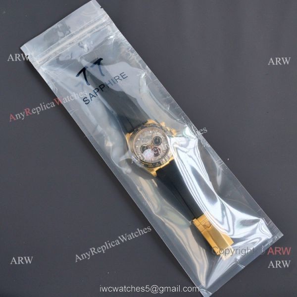 New! Swiss Quality Rolex Daytona Meteorite Dial Gold Case Watch New! Swiss Quality Rolex Daytona Meteorite Dial Gold Case Watch