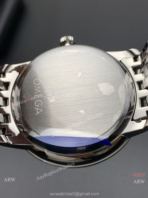 MKS Factory Copy Omega De Ville Prestige Blue Watch Classic Style MKS Factory Copy Omega De Ville Prestige Blue Watch Classic Style