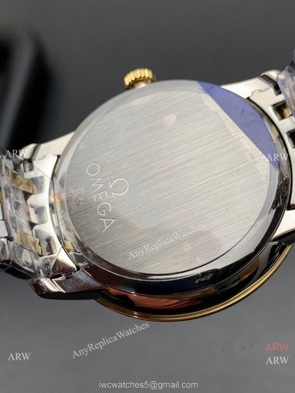 MKS Factory Omega Classic De Ville Swiss 9015 Watch Two Tone MKS Factory Omega Classic De Ville Swiss 9015 Watch Two Tone