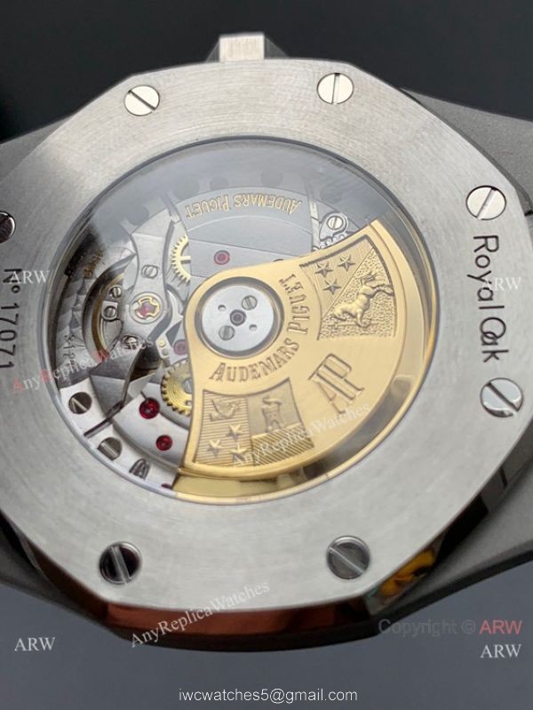 JF Factory Audemars Piguet Royal Oak JF 3120 Black Dial Watch 41mm JF Factory Audemars Piguet Royal Oak JF 3120 Black Dial Watch 41mm