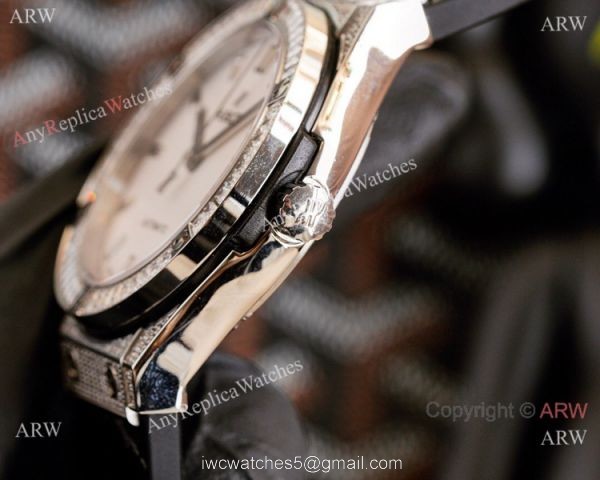 Clone Hublot Iced Out Classic Fusion Watches Grey Dial Automatic Clone Hublot Iced Out Classic Fusion Watches Grey Dial Automatic