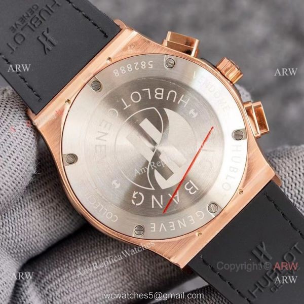 2021 New Copy Hublot Classic Fusion Onyx Dial Rose Gold Watch 43mm 2021 New Copy Hublot Classic Fusion Onyx Dial Rose Gold Watch 43mm