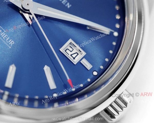 New IWC Ingenieur IW323310 Laureus Automatic Blue Face Black Leather Strap Watch Replica New IWC Ingenieur IW323310 Laureus Automatic Blue Face Black Leather Strap Watch Replica