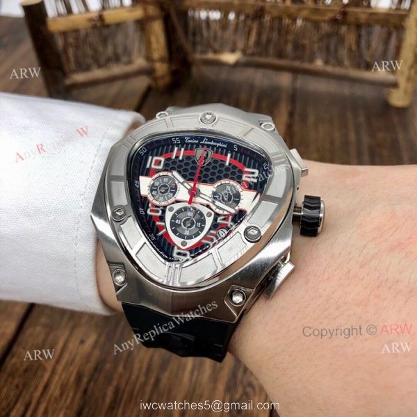 Replica Lamborghini 124bbr Spyder Quartz Watch 47mm Black Rubber Band Replica Lamborghini 124bbr Spyder Quartz Watch 47mm Black Rubber Band