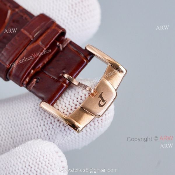 Swiss Grade Piaget Altiplano Black Face Brown Leather Strap Asia Swiss ETA2824 Clone Watch Swiss Grade Piaget Altiplano Black Face Brown Leather Strap Asia Swiss ETA2824 Clone Watch